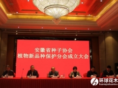 国内首家省级植物新品种保护分会在合肥成立